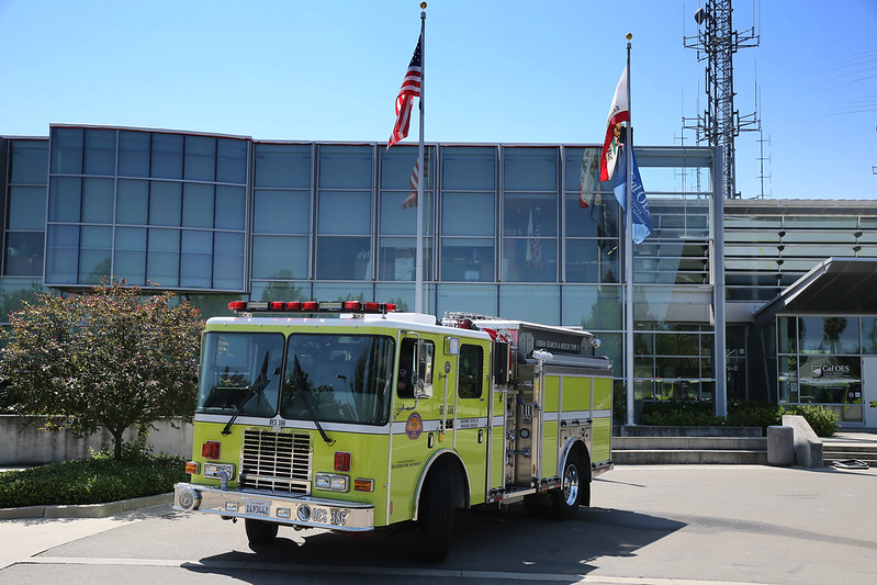 cal oes truck headquart