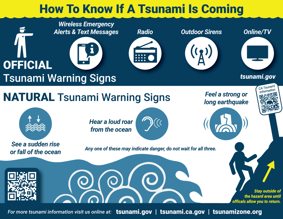 Tsunami Warning Graphic