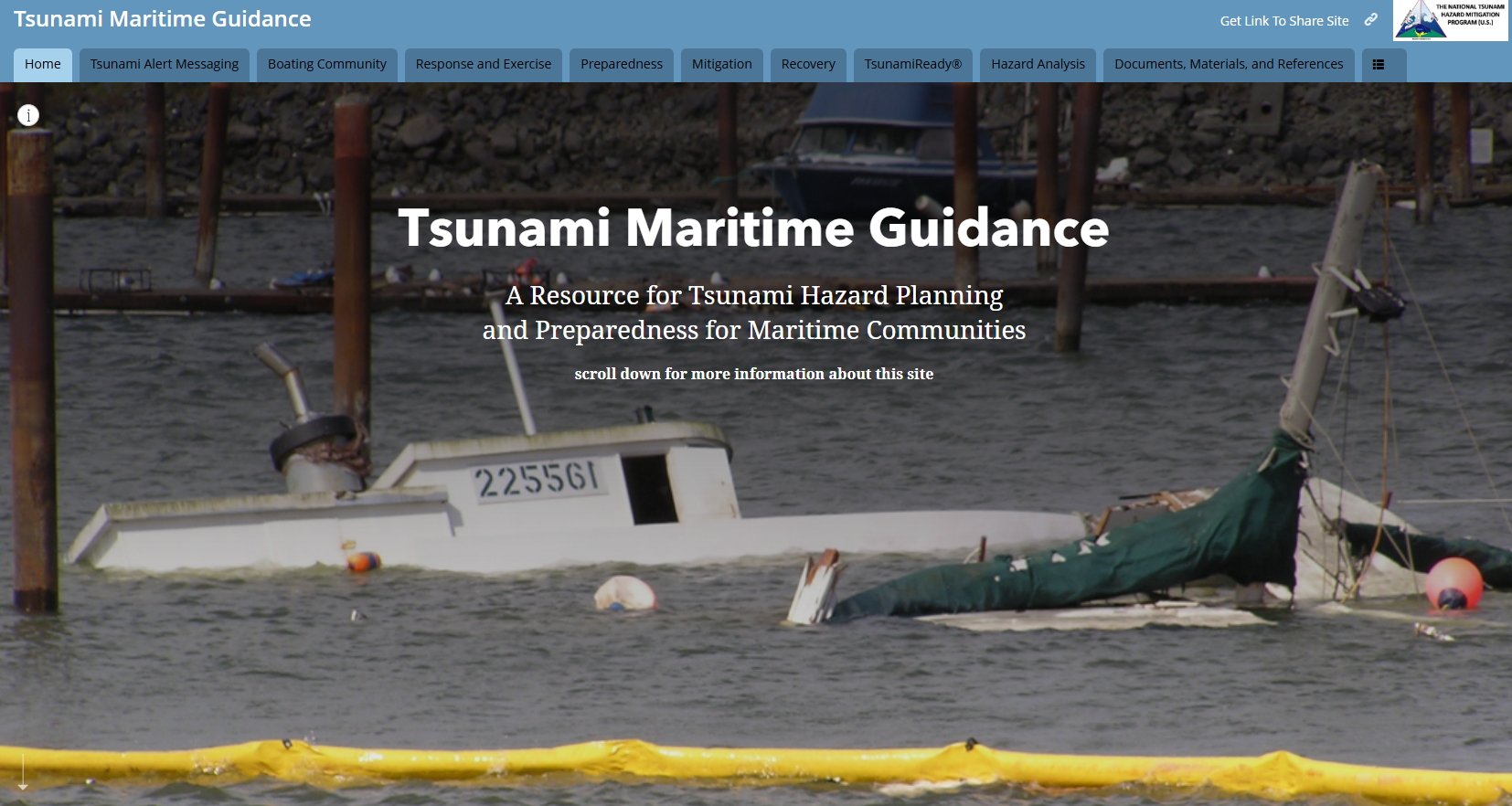 Maritime Guidance Landing Page