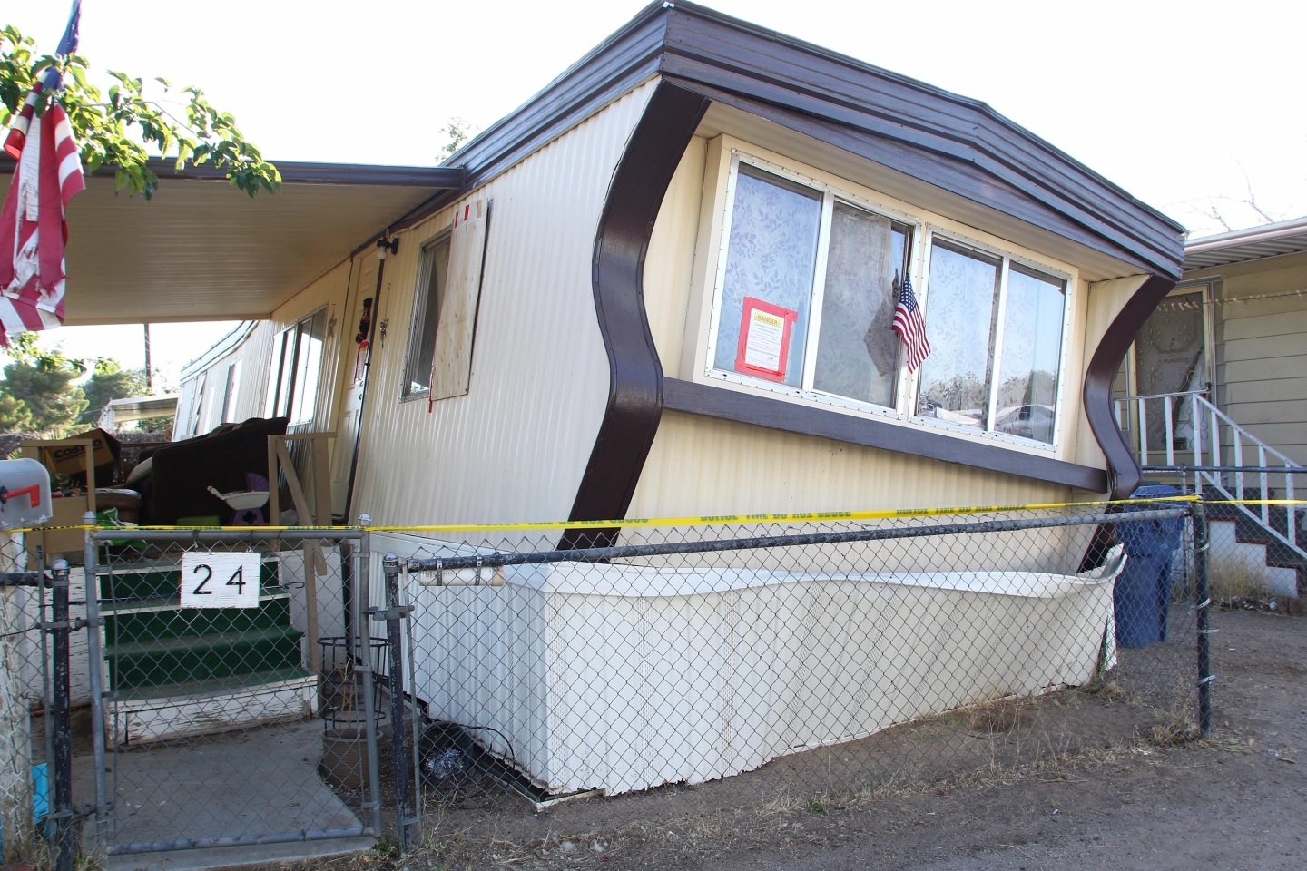 Earthquake Damaged Home