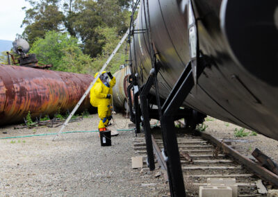 Hazardous Materials Specialist Working