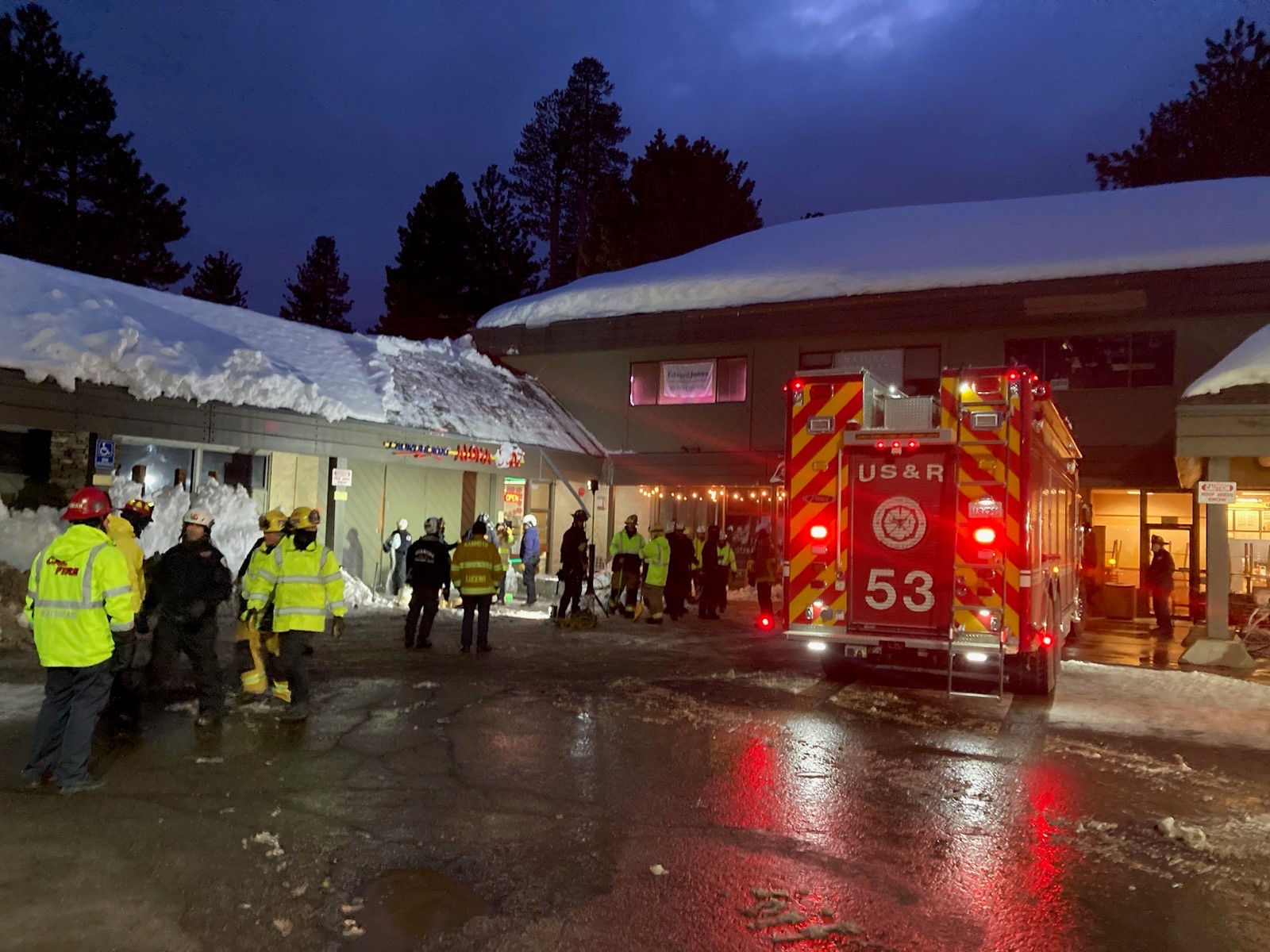 Winter Storm - Rescue and response operation