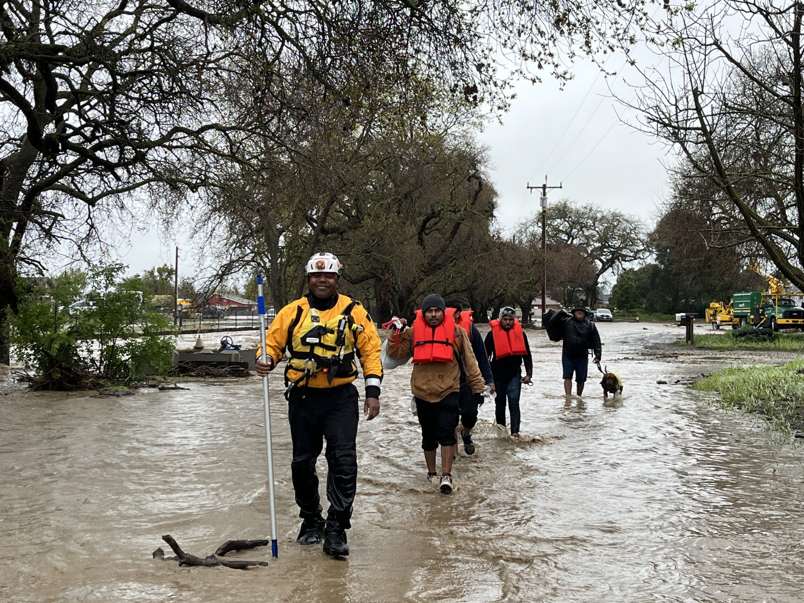 Cal oes working with community after flooding