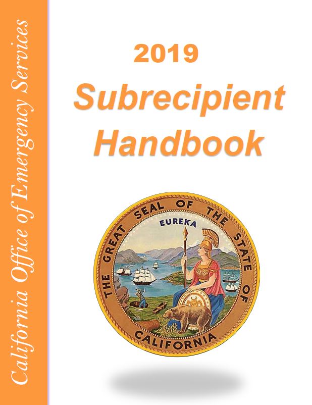 2019 Subrecipient Handbook