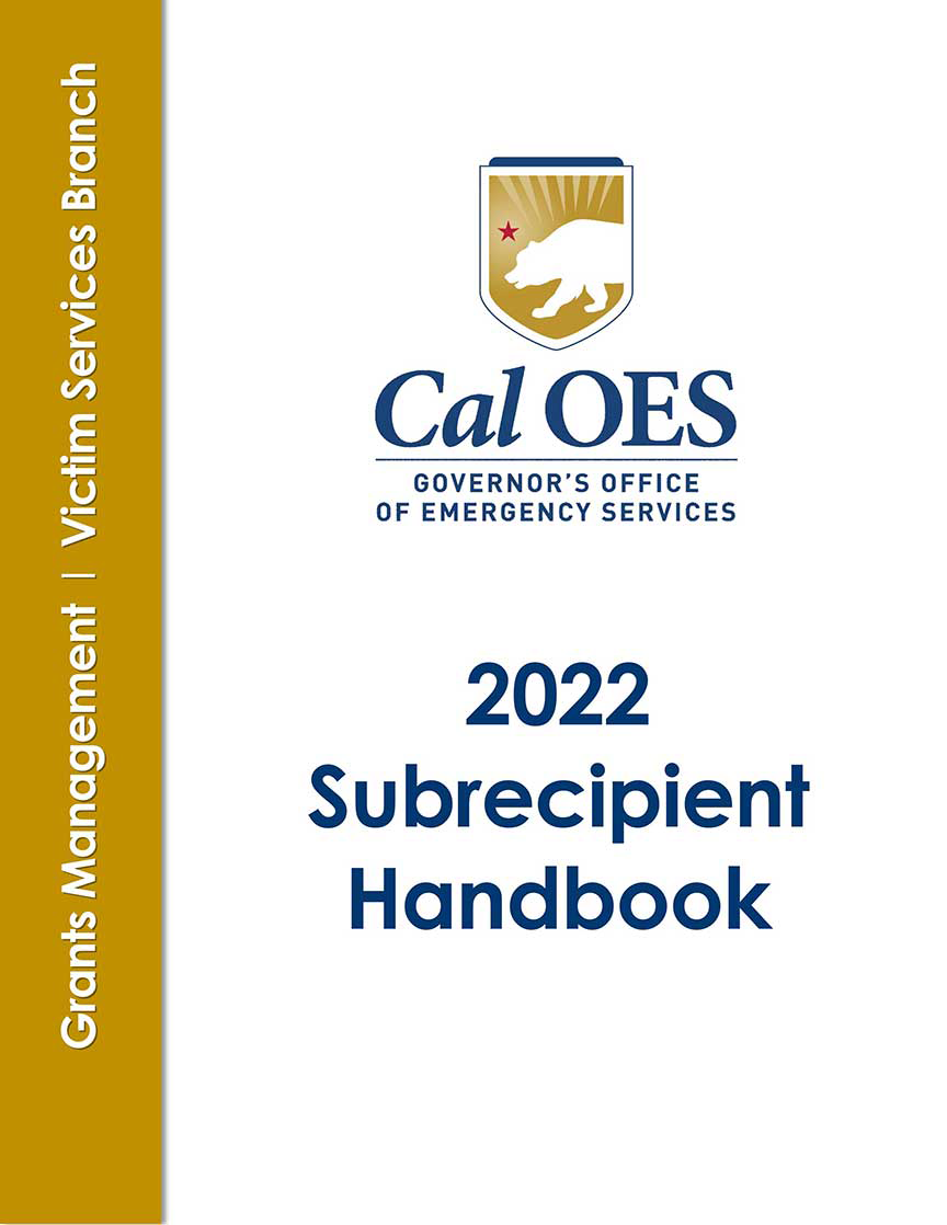 2022 Subrecipient Handbook