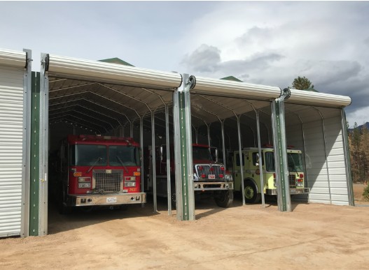 Images - temp fire station