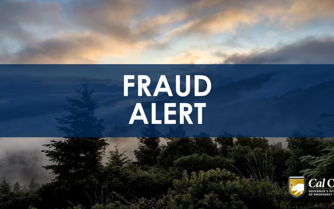 Photos - Cal OES News Fraud Alert Image